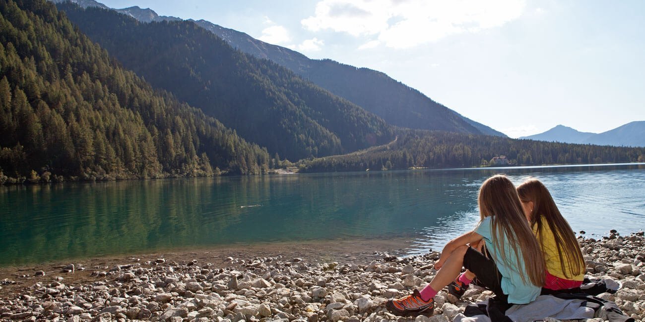 Fare il bagno nel Lago d’Anterselva